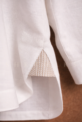 Ivory Button-Down Kurta