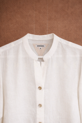 Ivory Button-Down Kurta
