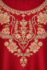 Red Ayesha Kurta
