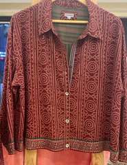 The Roller Coaster Ajrak Shirt