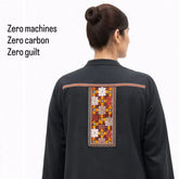 Black Chandni Kurta (Artisanal)
