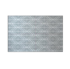 Printed hand embelished mat