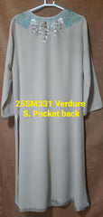 Verdure (25SM331) Patt: Square Pocket Pale Olive Silk