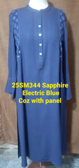 Sapphire (25SM344) Patt Coz whit Panels Electric Blue Marina