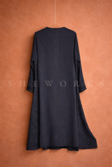 Black Tarkashi Embroidered Kurta