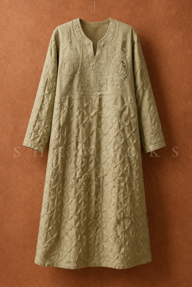 Rilli Verde Kurta