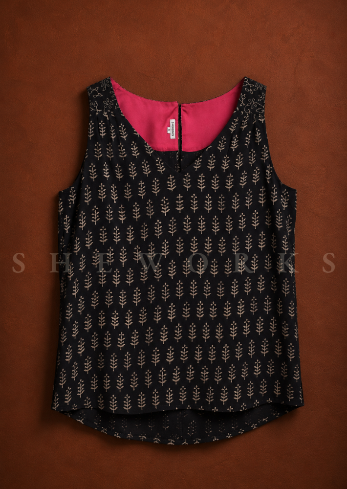 Ajrak Monacco Top