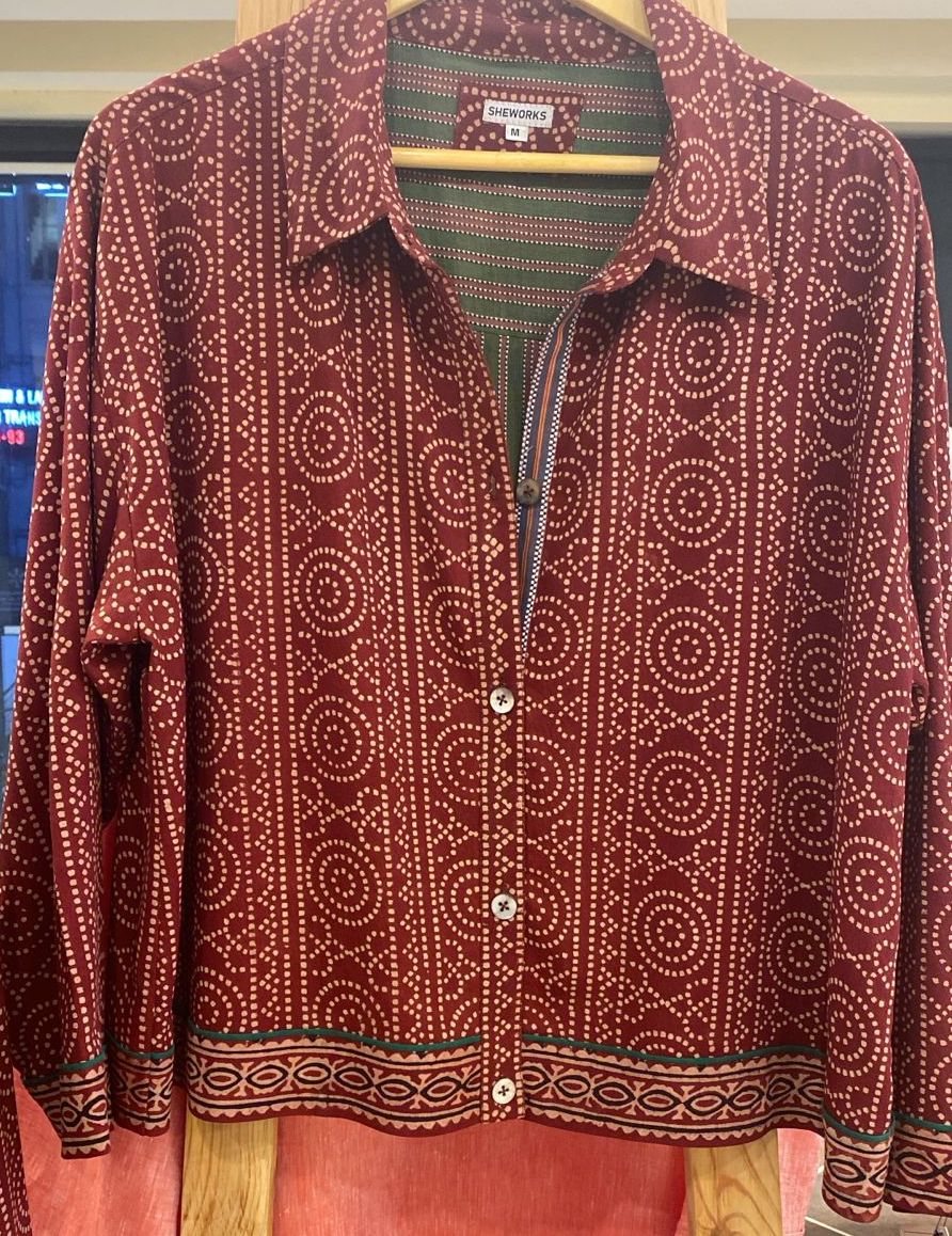 The Roller Coaster Ajrak Shirt