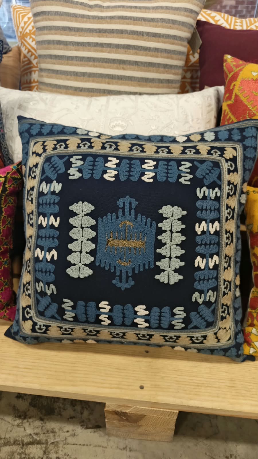 Killin Navy Blue (CU015A) Square 20x20