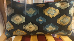 Killim Blue (CU015) Lumber 14x24 Khamta Navy Blue