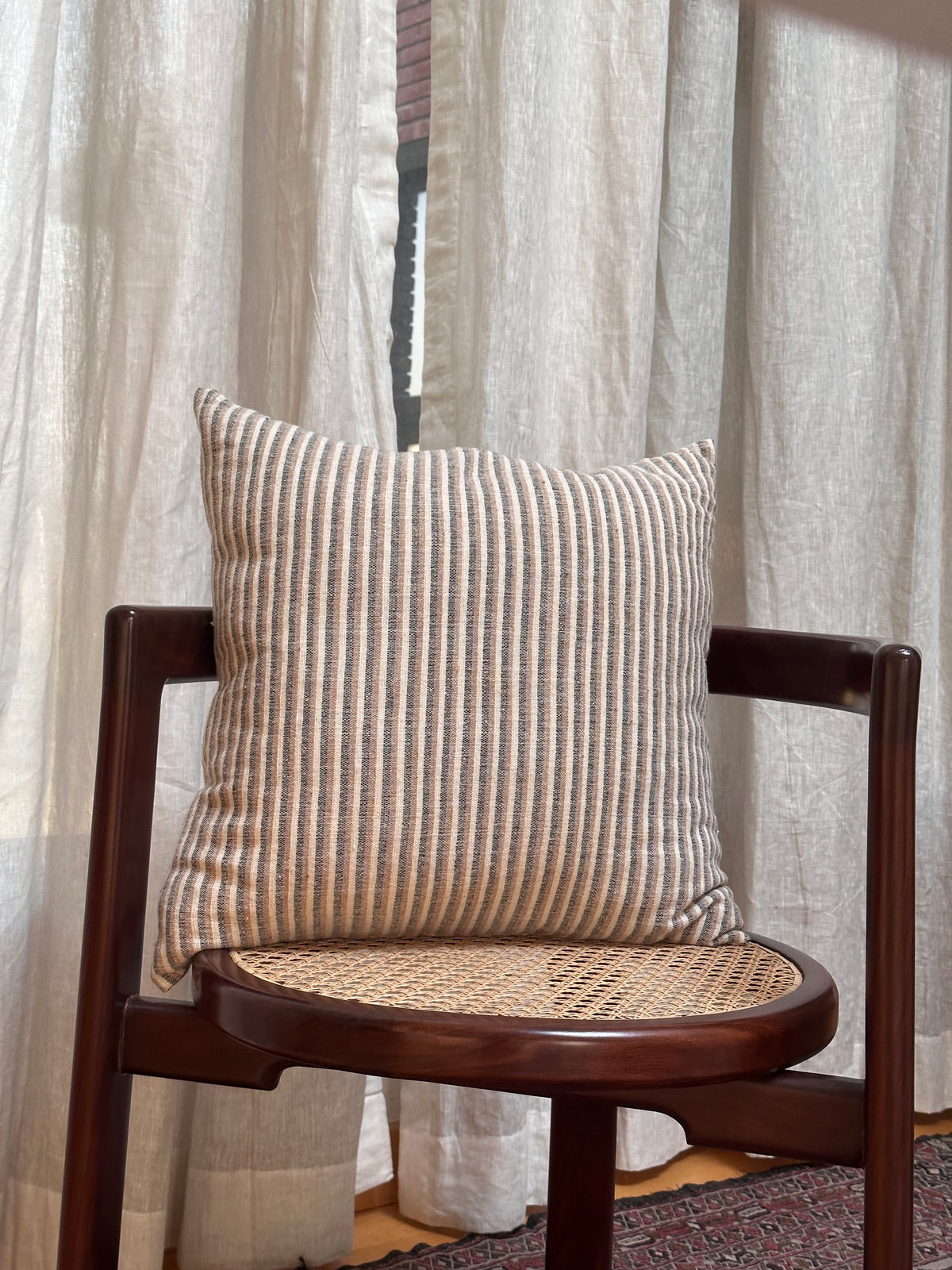 Hand Spun Woven Cushion Square